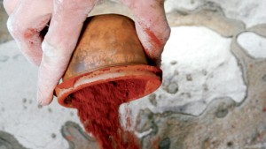 argamasa Teñir cemento con pigmentos