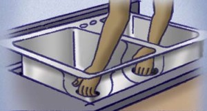 How to install a kitchen sink