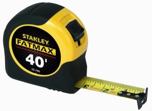 Stanley 1¼ inch x 40 foot Fat Max Tape Measure