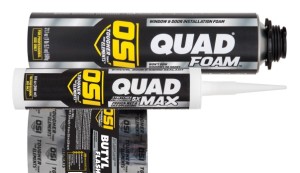 Sistema de sellantes para ventanas y puertas Quad