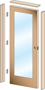 instalar una puerta precolgada como un experto