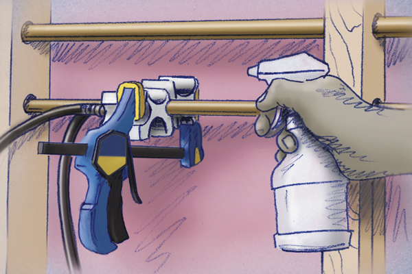 Congelación de tuberías para reparar la plomería sin cerrar llave de paso